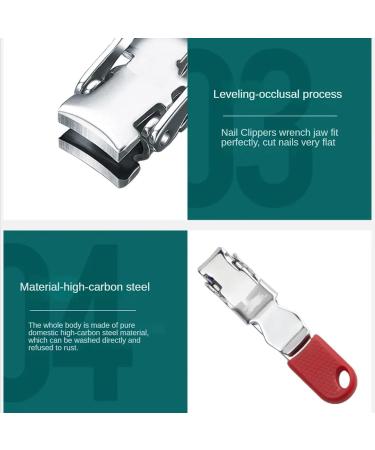 CHJHJKG Nail Clippers (Beauty) Ultra Thin Nail Clipper Portable Stainless Steel Nail Toe Cutter Trimmer Scissor Carbon Steel Manicure Pedicure Tool - Buy Online on GoSupps.com
