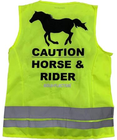 Shires Equi-Flector Safety Vest - Orange Orange M - Buy Online on GoSupps.com