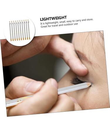 Healeved 10pcs Eyeliner Makeup Pencil Matte Lip Liner Eyebrow Pencils Gadgets Grey - Buy Online on GoSupps.com