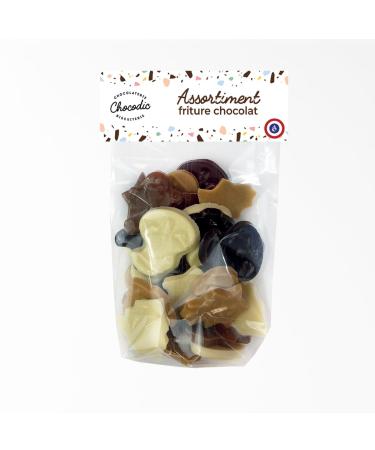 chocodic Bag | Christmas Moulding | Chocolate Gift | Handmade Christmas Chocolate chocodic (Christmas Fries 100g)