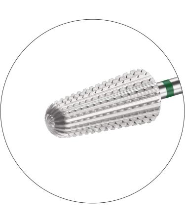 JCMASTER Nail Milling Bit Premium 2.35mm - Hard Metal for Gel Acrylic Manicure & Pedicure | Includes eBook - Long-lasting Coarse Attachment | MCA651C - Buy Online on GoSupps.com