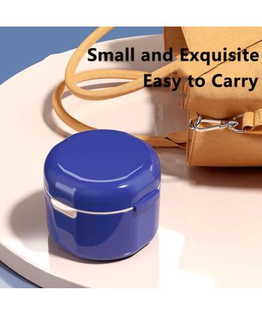 Jcyuani Dental Denture Box with Water Filter - Ideal Prosthesis Storage & Cleaning Container for Braces - Buy Online on GoSupps.com