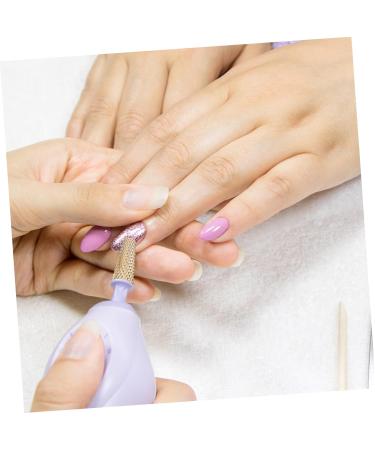 FRCOLOR Nail Polisher Plastic Macarons Nail Polish Tools Manicure File Mini Bottle Portable Lotion Manicure Pedicure Bit Nail Art Nail Bits Plastic Polishing Head Exfoliating - Buy Online on GoSupps.com