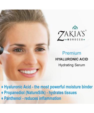 High Potency Hyaluronic Acid Serum - Thirst Quenching Water Retaining Skin Plumping & Wrinkle Reducing - Shop Internationally - Buy Online on GoSupps.com
