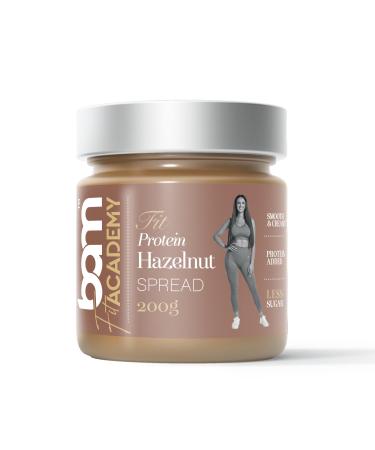 BAM Hazelnut Spread Protein Cream, Palm Oil Free, 18% Gluten Free Protein Cream, 200g
