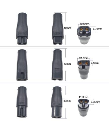 USB Shaver Charger Cable Durable 5V Shaver Charger Power Supplies with 6 Charging Cord Heads Replacement Power Lead Compatible with Various Shavers Purifiers Electric Hairdressers Others Power Cord - Buy Online on GoSupps.com