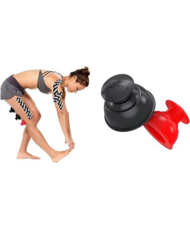 RockPods 2-Piece Cupping Set with Carrying Case - Premium Massage Therapy Kit - Buy Online on GoSupps.com