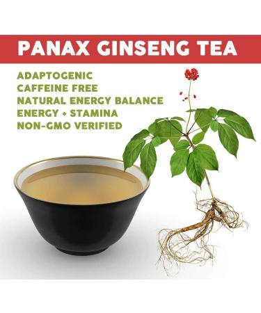 Buy Bravo Teas Panax Ginseng Tea - Caffeine Free, 20 Count Box - Buy Online on GoSupps.com