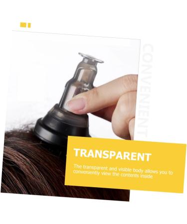 Durable Scalp Applicator Essential Oil Device - Comb & Massager for Scalp Care | 4x4cm Black - Buy Online on GoSupps.com