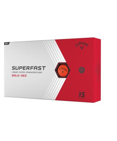 Callaway Golf 2022 Superfast Golf Balls Superfast Red - Buy Online on GoSupps.com