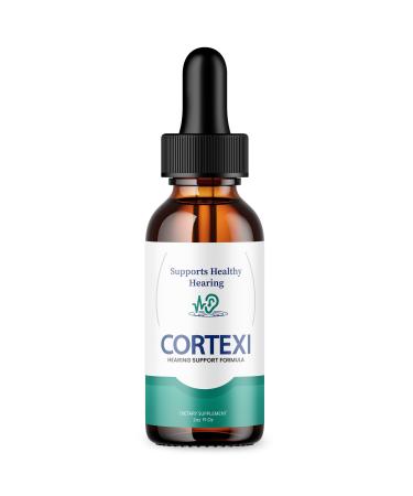 (Official) Cortexi Tinnitus Treatment Hearing Support with Chromium Grape Seed Astragalus Maca Root - Cortexi Hearing Support Drops Supplement Cortexi Tinnitus Treatment Ringing Ears (1 Bottle)