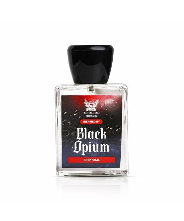 CREATION KRIVA AL HAN-NAN PERFUMERS Fragrances Fresh & Luxury Perfume Series For Men & Women Gift Set For Couple Inspried By (Black Opium) Liquid 50.00 Ml