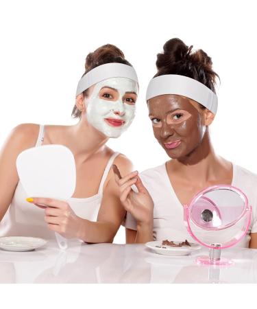 Noverlife 100PCS Disposable Spa Facial Headbands - Adjustable Magic Tape Closure, Stretch Non-Woven Bandeau for Soft Skin Care - Buy Online on GoSupps.com
