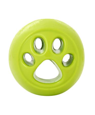 Outward Hound Planet Dog Orbee-Tuff Nooks - Dog Treat Toy - Paw Print - Green Nooks (Compatible with Snoop) Green