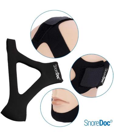 Premium Adjustable Anti-Snoring Chin Strap - Natural CPAP Comfort & Snore Relief | Upgraded Version - Buy Online on GoSupps.com