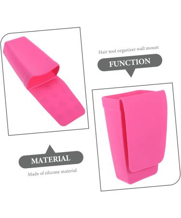 Beavorty Curling Wand Hair Dryers Bathroom Hair Tool Organizer Silicone Bucket Appliance Desktop 18.00X13.00X5.00CM Rosy - Buy Online on GoSupps.com