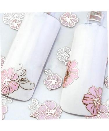 Nail Art Decal Sticker 2 Sheets 3D Nail Art Stickers Nail Art Decals DIY Decorations Water Transfer Nail Care Adhesive Manicure Stickers - Buy Online on GoSupps.com