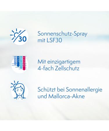Buy Ladival Allergic Skin Sunscreen Spray LSF 30 | Perfume-Free & Waterproof | 150 ml - Ideal for Allergy Sufferers - Buy Online on GoSupps.com