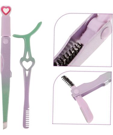 MERRYHAPY 1 Set False Eyelash Auxiliary Tool Tweezers Eyelash Clips Eyelash Applicator Lash Clip with Comb Eyelash Comb Beauty Accessories Stainless Steel - Buy Online on GoSupps.com