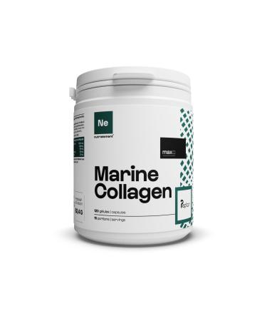 Peptide Peptan Marine Collagen Type 1-120 Capsules - Hydrolyzed Collagen - Contributes to Hair Health Joints Bone - Promotes Skin Youth | Nutrielement By Nutrimuscle