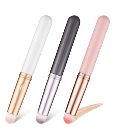 Beaupretty 3pcs Concealer Brushes Facial Makeup Brushes Lip Brushes Makeup Applicator Cosmetics Brushes Makeup Foundation Brushes