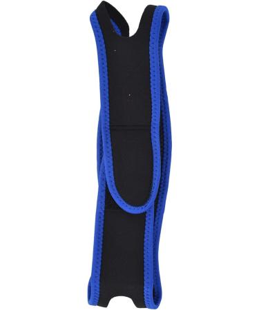 Adjustable Stop Snore Belt Chin Strap - Blue Black - for Men and Women - Office and Bedroom - Buy Online on GoSupps.com