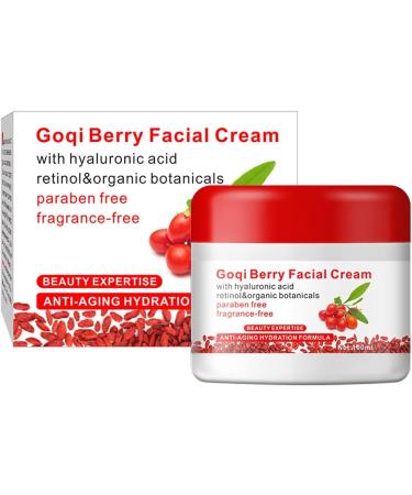YUYTE Goji Berry Face Cream Goji Berries Anti-Aging Antioxidant Face Moisturizer Revitalizing Anti Wrinkle Cream The Best Anti Aging Cream to Reduce Wrinkles & Age Spots - Buy Online on GoSupps.com