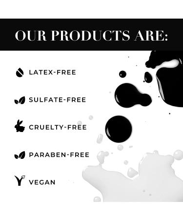 Lilly Lashes Clear Eyelash Glue - Latex-Free Brush-On Adhesive for False Eyelashes & Extensions - Buy Online on GoSupps.com