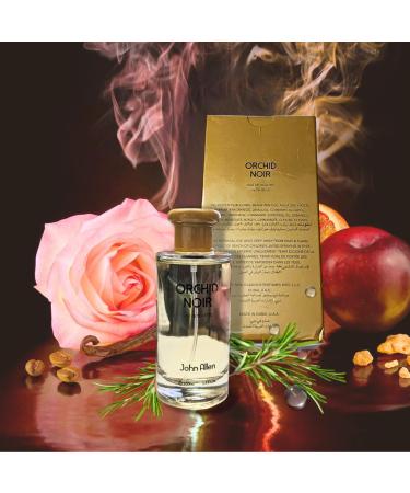 ORCHID NOIR POUR HOMME EAU DE TOILETTE FOR MEN 3.4 FL. OZ. Leather Amoratic fragrance for Men. - Buy Online on GoSupps.com