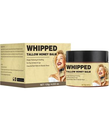  Eazerom 09 Beef Tallow Cream 120g Honey Tallow Balm Beef Tallow Moisturize Face & Body Whipped Moisturize Beef Neck Balm Defense Balm - Buy Online on GoSupps.com