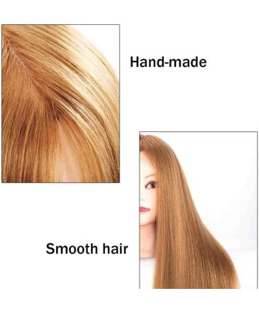 ZHJING Fashion Hair Training Head - Perfect for Braids Haircuts & Curls | Salon-Quality Dummy Head for Stylists - Buy Online on GoSupps.com