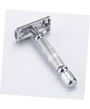 Shop Angoily Manual Double-Edged Razor - Men's Body & Facial Shaving Cutter | Old-Fashioned Double-Sided Design for Precision Shave - Buy Online on GoSupps.com