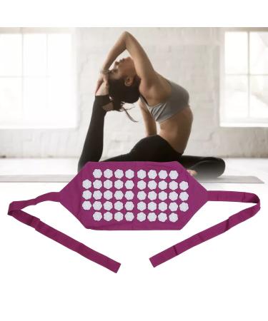Acupressure massage belt stress-reducing hand mat relaxing stress relief flower-shaped acupressure mat for adults at home