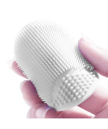 Silicone Facial Cleansing Brush Set - 4 Pack Multicolor | Face Scrubber for Deep Cleaning, Exfoliating, Blackhead & Acne Removal - Buy Online on GoSupps.com