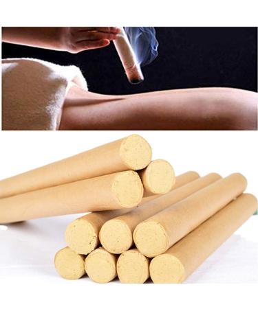 Buy Moxa Roll Sticks (10 PCs) - Pure Natural Handmade Moxa Rolls for Moxibustion - Ideal for All Ages - Buy Online on GoSupps.com