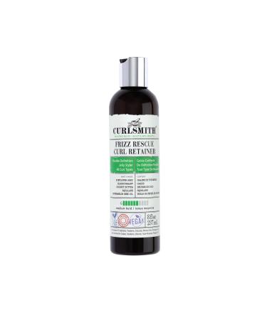 CURLSMITH - Frizz Rescue Curl Retainer Jelly Hair Styler Non-Sticky Frizz Control Humidity Protection For All Curl Types Vegan 237ml/8 fl oz