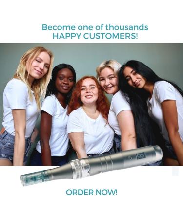 Dr. Pen Ultima M8 Microneedling Pen Professional Kit - Wireless Derma Beauty Pen with Multi-function Tips for Fast Results - 0.25mm 16 + 36 Pins, Round Nano x2 - Buy Online on GoSupps.com
