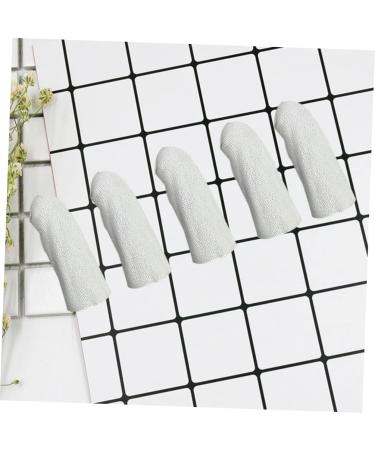 FRCOLOR 5pcs Finger Guard Sleeves - Fingertip Protectors for Crafts Nails & Jewelry - Heat Resistant Thumb Caps - International Shipping Available - Buy Online on GoSupps.com