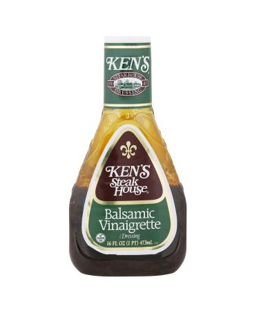 Ken's Steak House Balsamic Vinaigrette, 16 oz