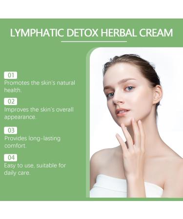 Lymphatic Support | Lymphatic Circulation Cream - Gentle Natural Moisturizing Balm 20g Swelling Reduction Relaxation Clinical Use Men - Buy Online on GoSupps.com