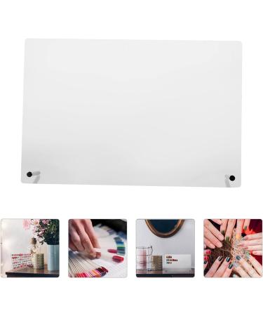 1 Set Nail Display Board Nail Practice Design Rack Nail Sample Stand Sample Display Rack Transparent Display Rack Nail Showing Holder Stainless Steel Bracket Acrylic Display Bar - Buy Online on GoSupps.com