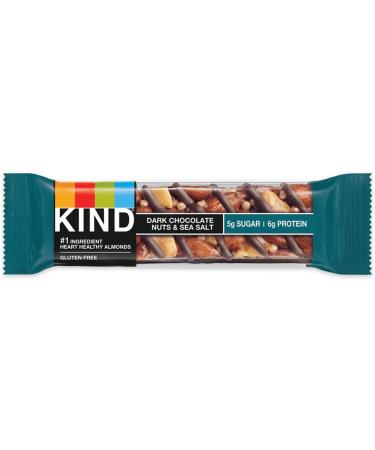Kind Protein Bars Pack Of 22 40 g each (Dark Chocolate Nuts & Sea Salt - 10 Peanut Butter Dark Chocolate - 6 Caramel Almond & Sea Salt) - Buy Online on GoSupps.com