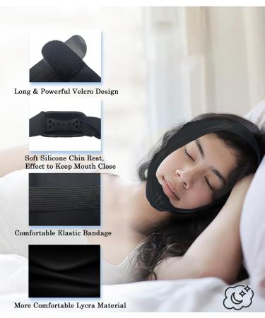 Anti Snore Chin Strap - Adjustable CPAP Device to Stop Snoring | Breathable Head Band for Better Sleep - Buy Online on GoSupps.com