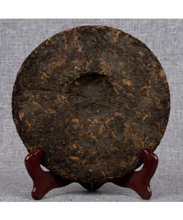 HQZM Yunnan Premium Big Golden Bud Puer Ripe Tea Cake Boiled Tea 357g Soft And Rich Taste - Buy Online on GoSupps.com