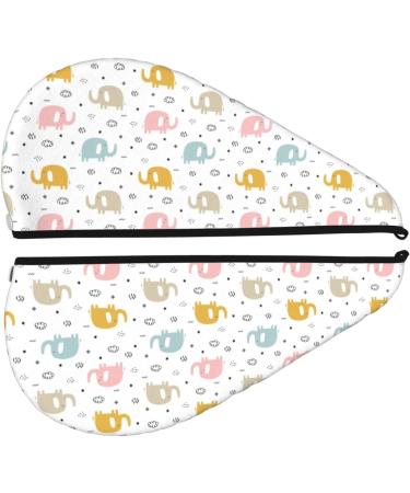 Hair Towel Wrap - Fast Drying Hair Towel Turban with Button | Little Elephant - Perfect for Quick Hair Drying - Buy Online on GoSupps.com