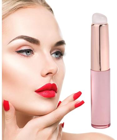 Krujecnt Lip Applicator | Small Lip Brush Versatile Reusable Lip Portable Brush for Lipstick Concealer Applicator Transparent - Buy Online on GoSupps.com