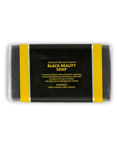 R-NEU Natural African Black Soap Bar with Rosemary Extract 4 oz (2 Pack) - Face & Body Wash - Buy Online on GoSupps.com