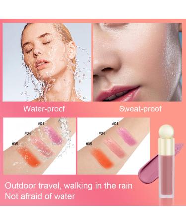 Buy Lophe Blush Stick - Matte Liquid Blush for Natural Look | Waterproof & Long-Wearing Makeup for Women (01) - International Shipping Available - Buy Online on GoSupps.com