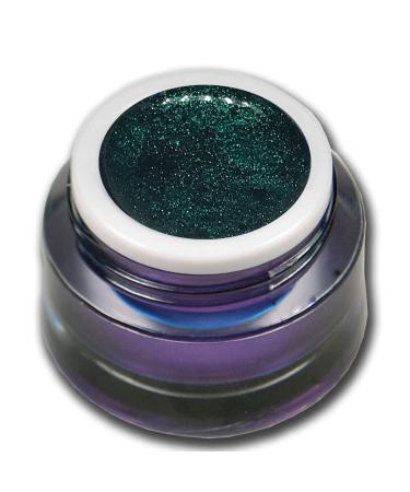 Color gel metallic Evergreen Green Uv Led nail gel Studio quality Color Gel RM Beautynails 1 pack (1x 5ml)