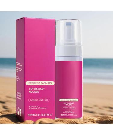 Self-Tanning Cream - Fast Tanning Moisturizing Lotion 150ml | Natural Care Long-Lasting Self-Tanning Body Lotion for Men and Women - Buy Online on GoSupps.com